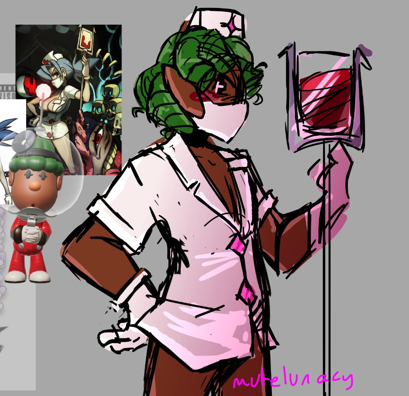 honk if you like medical malpractice #skullgirls #pikmin