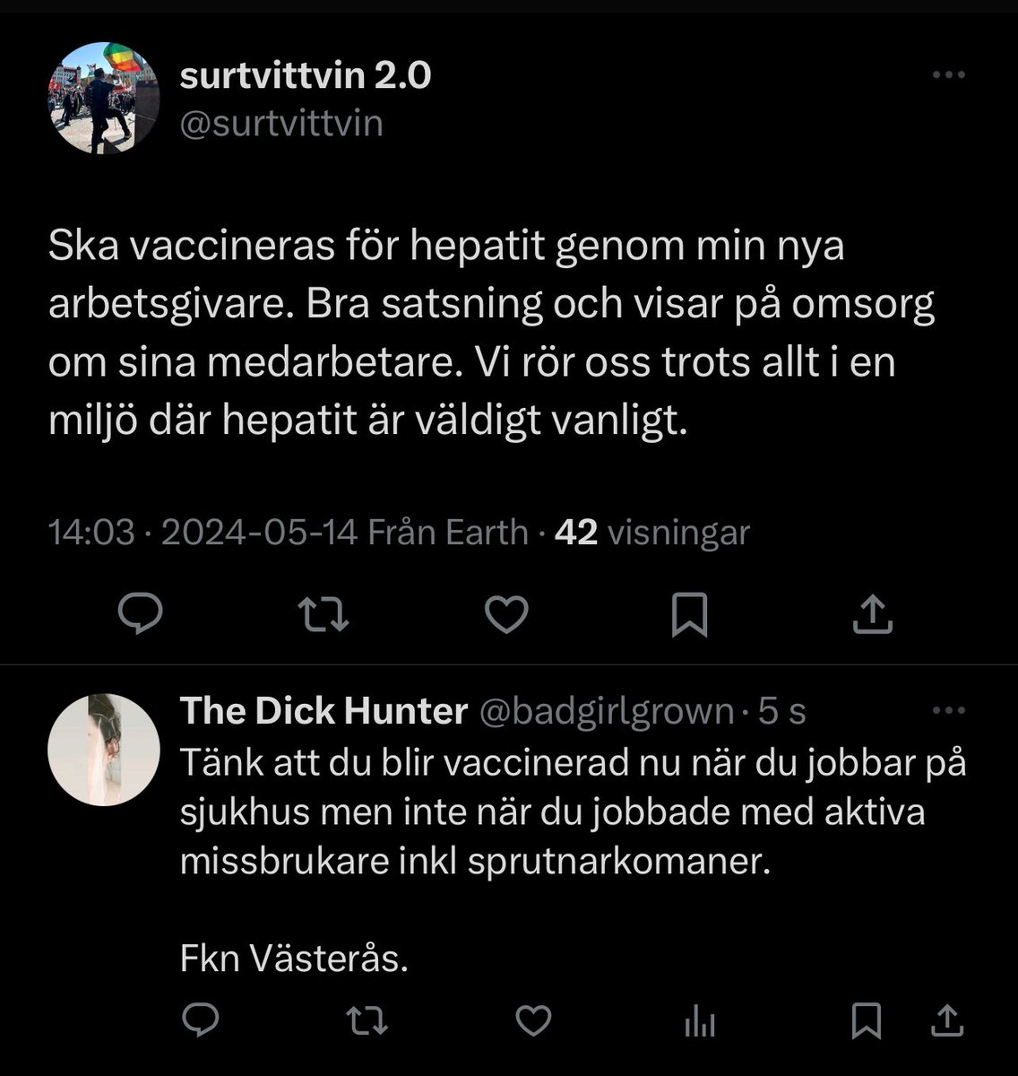 Hata Västerås 
@HasanLasan98 eller hur? Detta är bullshit.