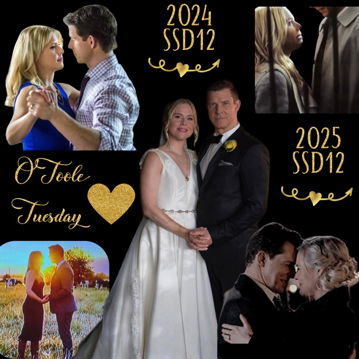 It’s #OTooleTuesday one of our favorites days💙 The filming of #SSD12 & #SSD13 is winding down 💙 Wanted to remember a few of the favorites before we see Mr & Mrs O’Toole make their appearance later…. @Eric_Mabius @kristintbooth #LisaHamiltonDaly #POstables