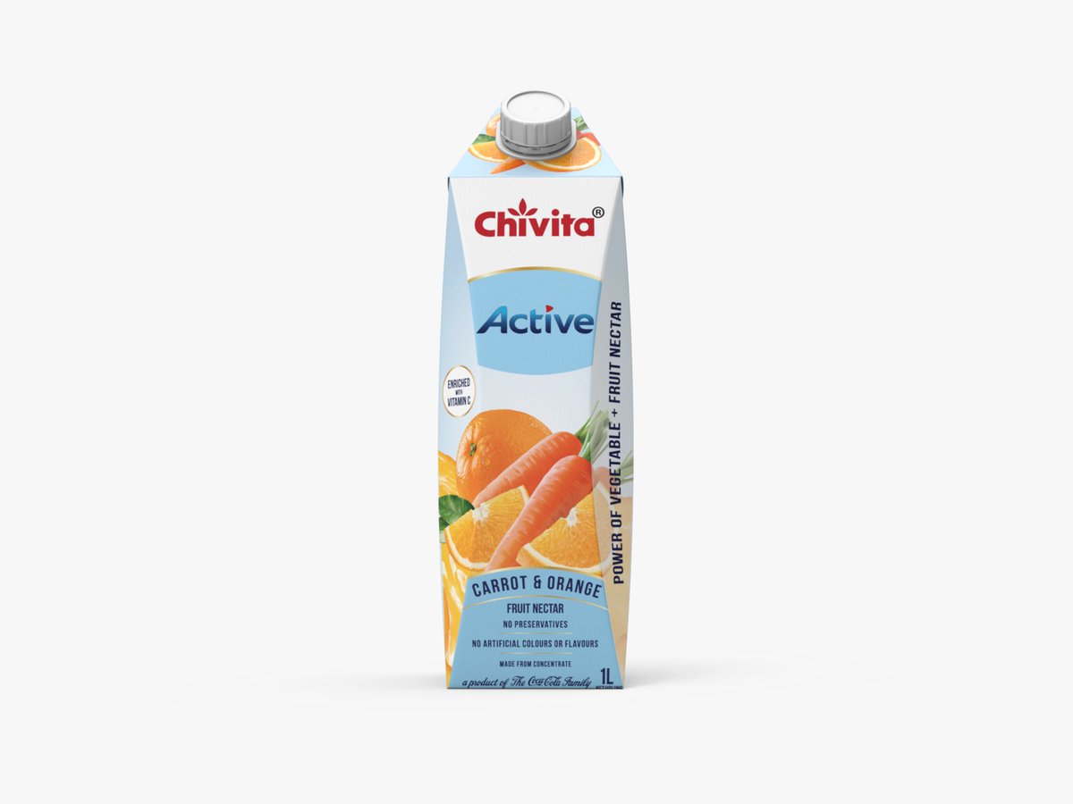 Chivita Active - Carrot & Orange keeps me GOING.

MY drink, My Fruity Drink 😋
#EveryoneHasAChivita
#WhatsYourChivita