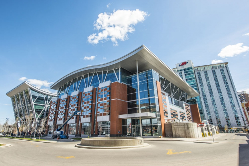 This is the Southern Alberta Institute of Technology, otherwise know as SAIT. It's in Calgary.  There's also a Northern Alberta Institute of Technology, NAIT, located in Edmonton and various other trade schools in the province.

It's where we train electricians, welders,