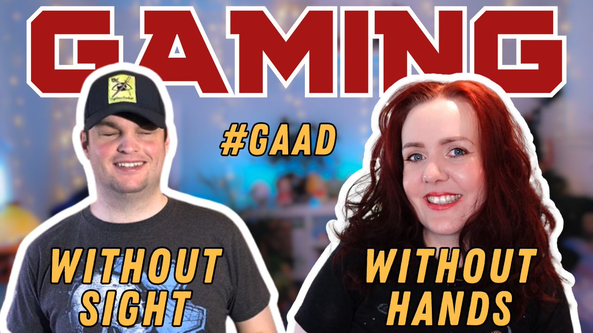 arevya's tweet photo. Thursday is #GAAD Global Accessibility Awareness Day 2024 and I'm celebrating by streaming with my amazing friend @sightlessKombat 👏🏻

We will be streaming Gears 5, he without sight, and I with (almost) only my feet 👀

This is a brilliant way to see game accessibility in action! https://t.co/Wv5DzMmcQx