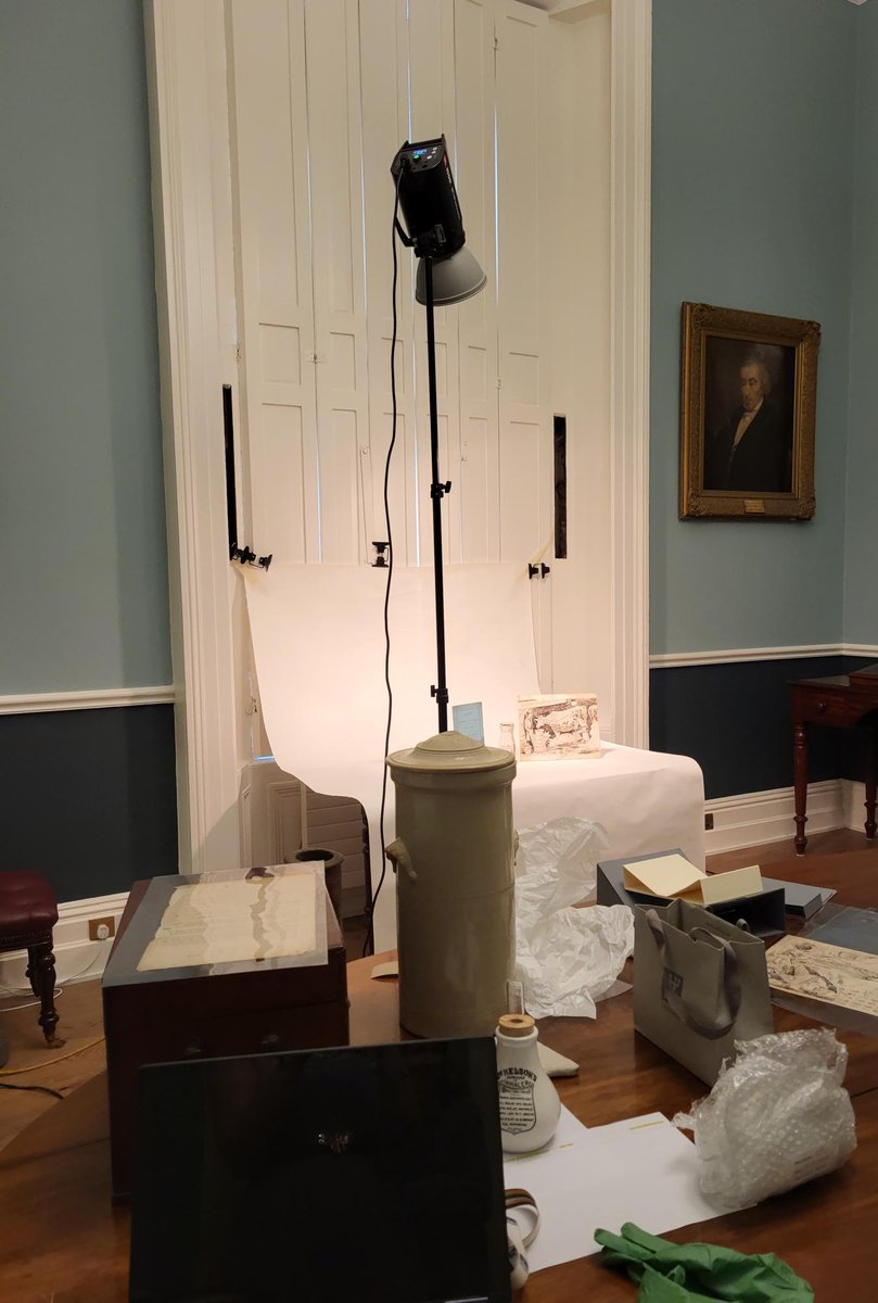 A little behind-the-scenes of some of our work for the upcoming exhibition, Fear & Fever: Living & Dying with Typhoid in Dublin - coming to RCPI this June. #typhoid #histsci #histmed #materiamedica #medicalmuseum #irishhistory #dublinhistory