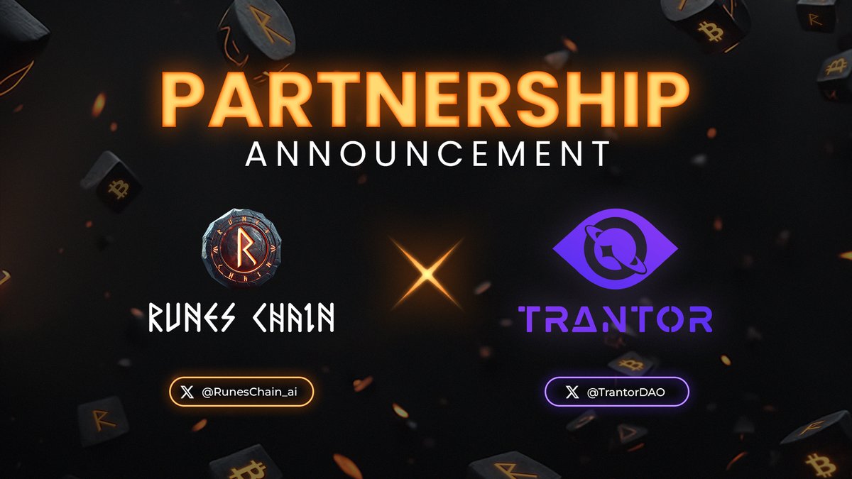 🔶 Thrilled to announce our collaboration with @TrantorDAO !

🎡 #Trantor is a Unified #Web3 Portal Promoting Interconnectivity among communities and brands through Empowered Decentralized Identities. ✨

Together, we're shaping a more connected and empowered digital world 🌐