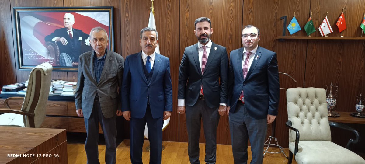 Türkiye Harp Malülü Gaziler Şehit Dul ve Yetimleri Derneği Ankara Şube Başkanı Abdullah Gazioğlu ve heyetine nazik ziyaretleri için teşekkür ediyor, çalışma ve faaliyetlerinde başarılar diliyorum.