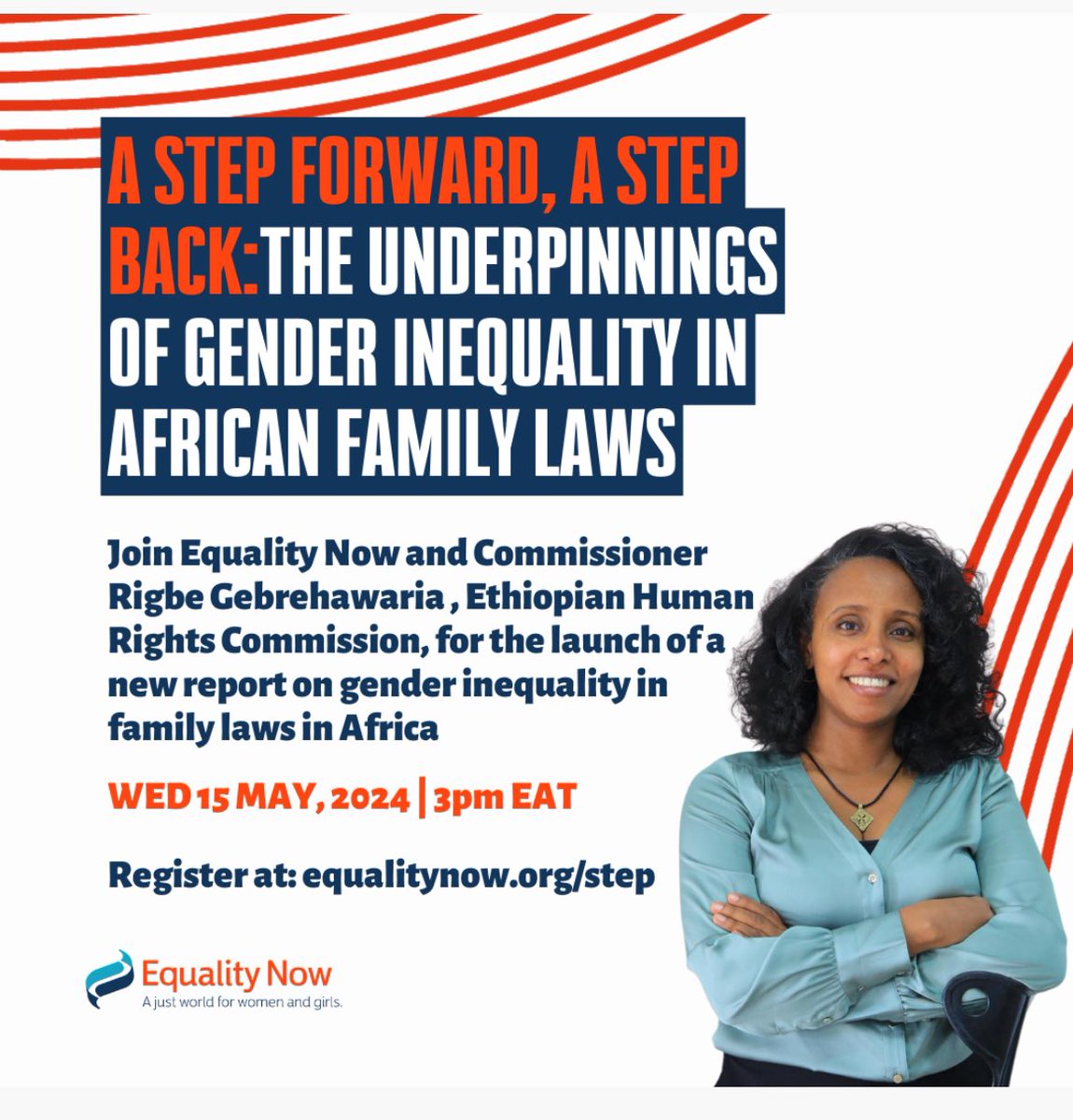 Pleased to join the @equalitynow webinar tomorrow. We'll be discussing the laws governing family structures and relationships that play a crucial role in shaping the lives of #women and #girls in #Africa. Sign up now! lnkd.in/eYys9kmG