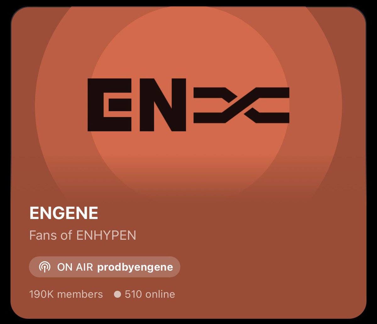 If you have a premium streaming account and want to hang out with other Engenes while streaming, come join us on Stationhead! 🎧 share.stationhead.com/x4ybkb51zx0s