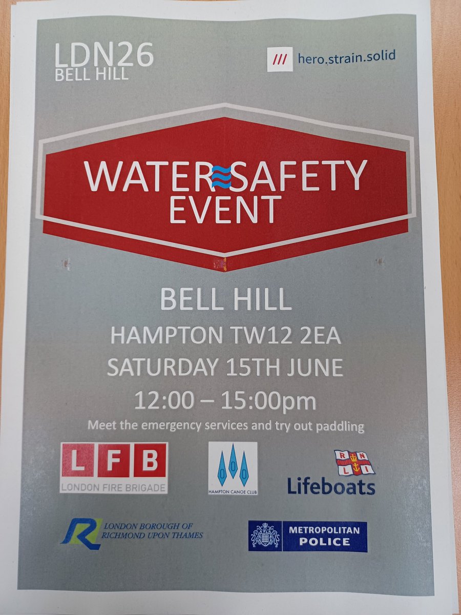 🏊‍♀️🏊‍♀️🏊‍♀️WATER SAFETY EVENT 🏊‍♀️🏊‍♀️🏊‍♀️ Saturday 15th June 2024 12-3 pm . Lots to do and see we look forward to seeing you .