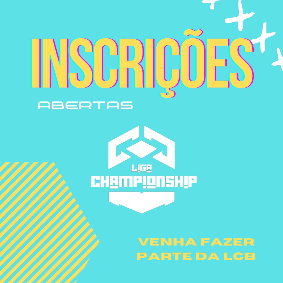 LCBBoituva's tweet image. Ultimas vagas para a LCB C! 

Aproveitem e venham fazer parte dessa história🏆

Interessados nos chamem no privado!