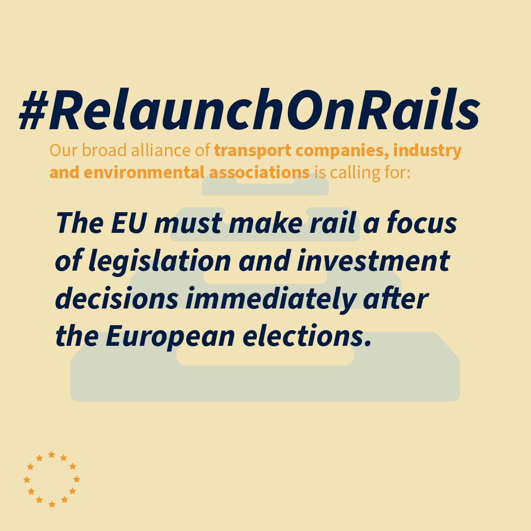 ++Rails are a straight way forward to improve #Airquality in Europe.  Many today, with us too, are calling for a European initiative for #airquality and climate-friendly rail. The attractiveness and capacity of rail transport in the EU must be massively increased. #RelaunchOnRail