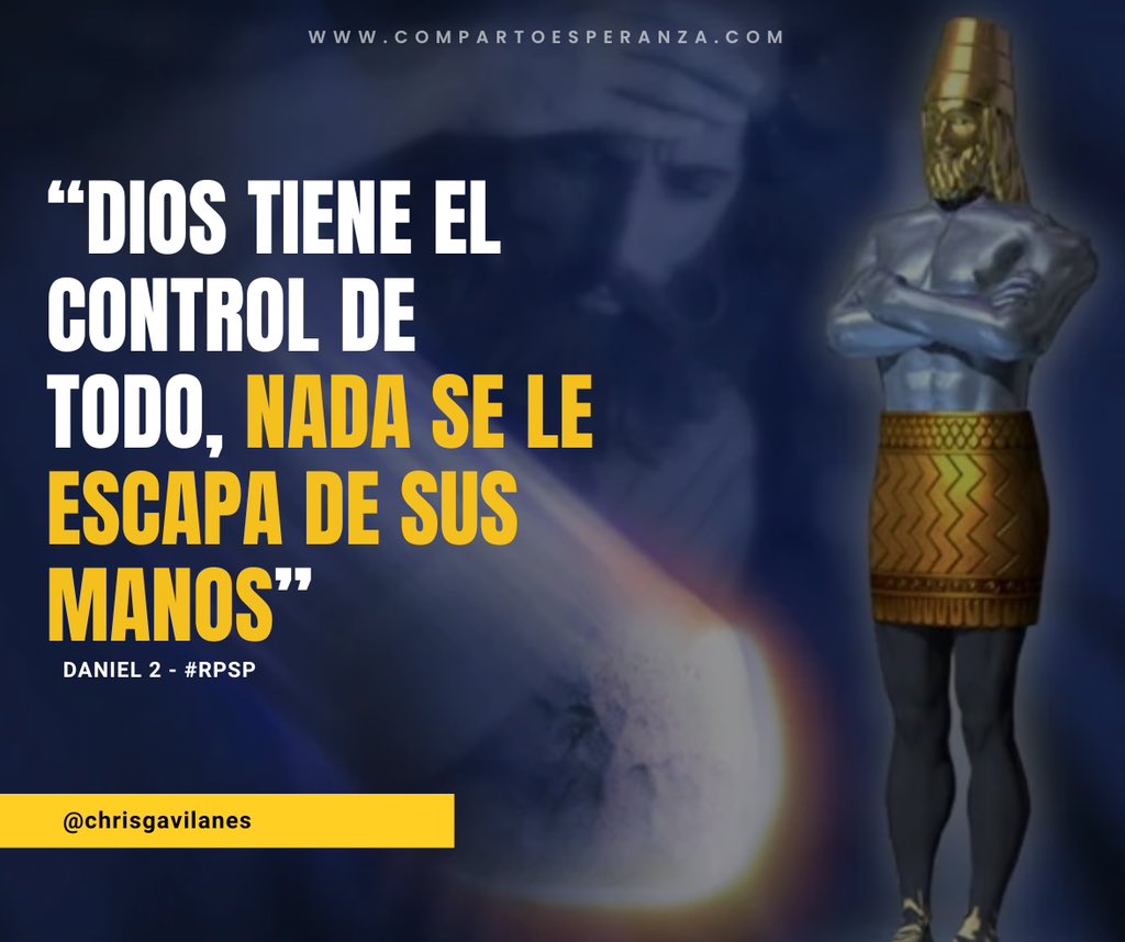 DANIEL 2 - #rpsp

¿Alguna vez te has preguntado qué ocurrirá en el futuro? Entregar el control de nuestra vida a Jesús es una decisión profunda y transformadora que nos lleva a una relación íntima con él. No temas por el futuro, mientras entregues tu presente en sus manos. 😄