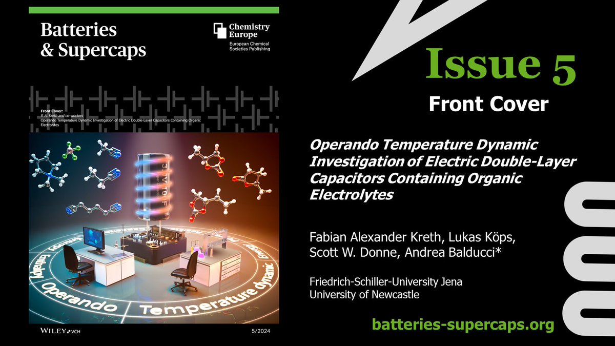📢Our May issue is now online! 🔋 Including contributions from @patrik_Chalmers, @sajjidalvi, @DavidHowey, @bradyplanden, @MaiLiqiang, @Weikong_Pang, and many more! Check it out now ➡️bit.ly/batt052024