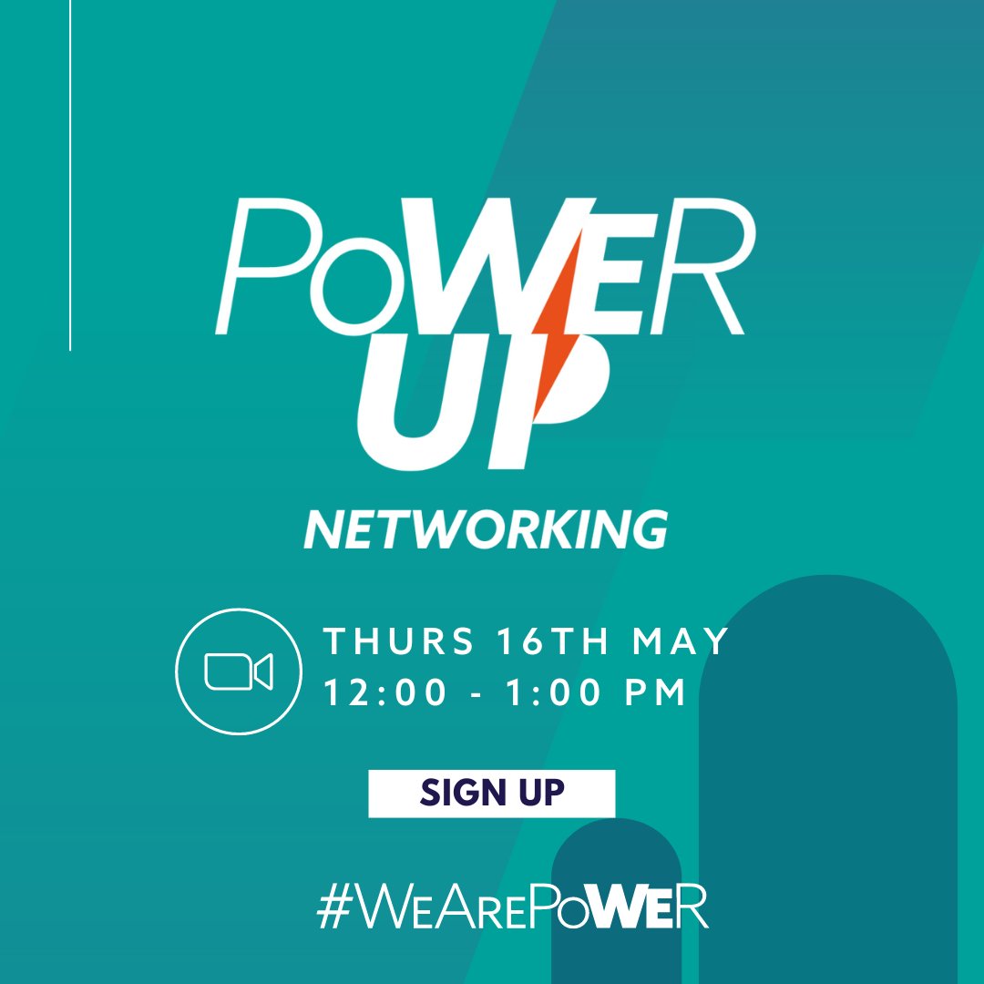 Sign up to our virtual Power Up networking session on 16th May to learn first-hand from industry professionals and receive guidance for the next steps in your career ⚡ Sign up here: wearepower.net/community/even… #PowerCollective #WeArePower #Mentoring #Networking