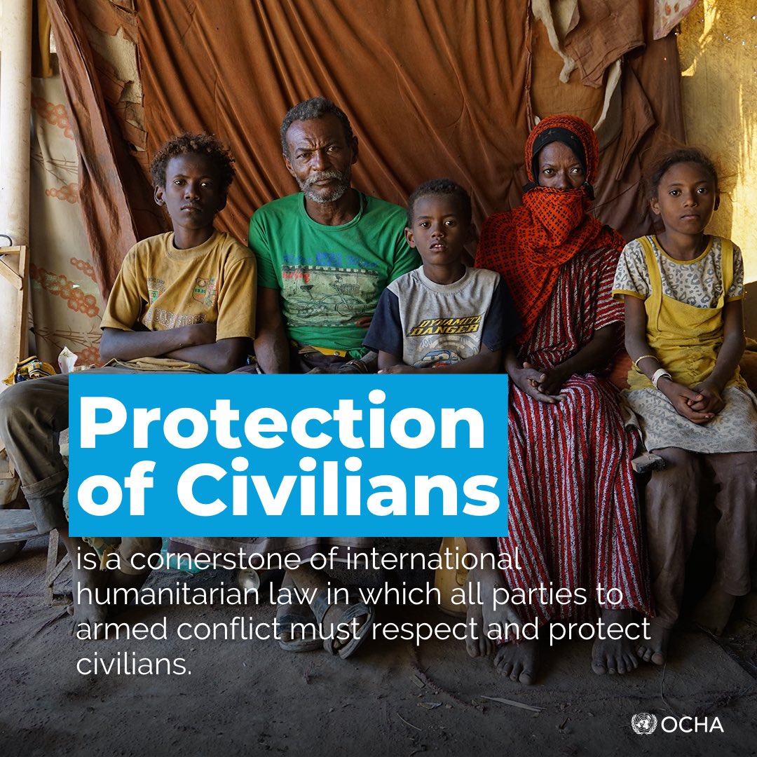 Civilians are #NotATarget❗️ This year's #PoCWeek2024 holds special significance as it marks 2⃣5⃣th anniversary of the #UNSC’s consideration of the protection of civilians as an item on its agenda & 7⃣5⃣th anniversary of the #Geneva Conventions More info➡️bit.ly/3WDDO2u