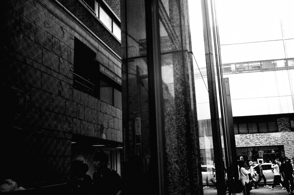 Osaka street view M11M+Summilux-M 1:1.4/35 ASPH. #monochrome #Leica