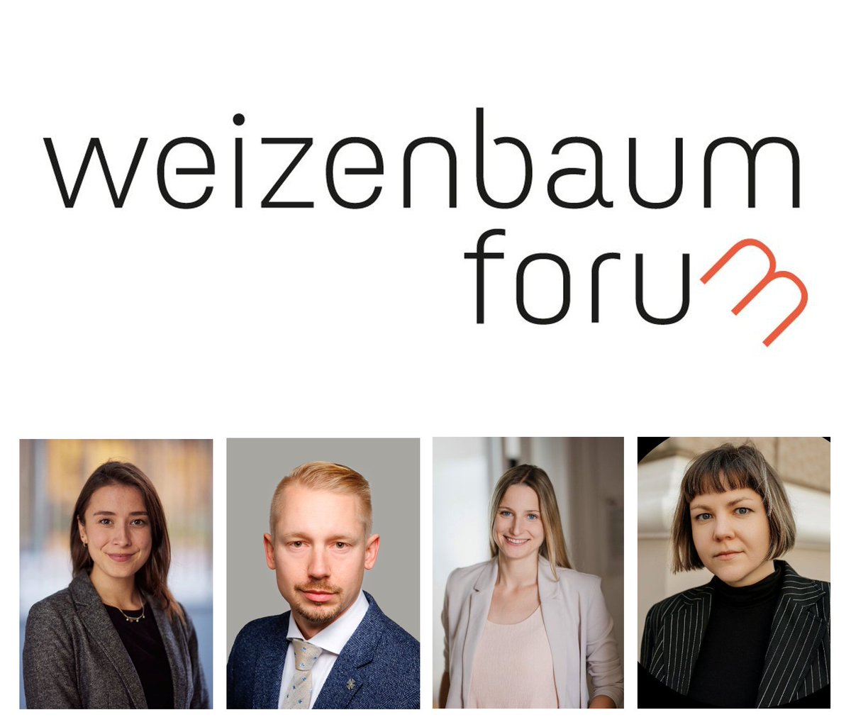 📢 You can still join today's Weizenbaum Forum from 18:00-19:30. Register now and be part of the discussion with Alexandra Pavliuc, Aldo Kleemann, Josephine Ballon, and Valentyna Shapovalova 👉 weizenbaum-institut.de/news/detail/ge…