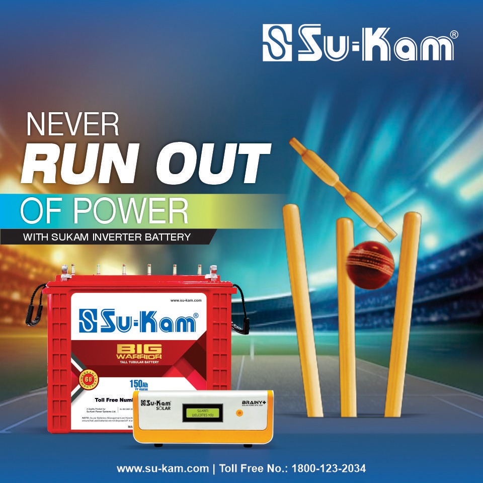 'Never Run Out of Power with Su-Kam Battery Inverter: Your Reliable Energy Solution'
.
To Know more visit:- su-kam.com 
.
#Sukam #talltubularbattery #EnergyUnlimited #sukaminverters #sukambatteries #IPL2024  #runout  #T20WorldCup2024  #BigBreaking