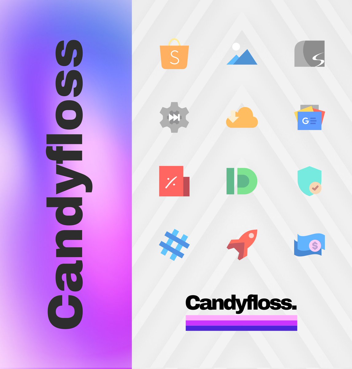 1st update of the week for Candyfloss is live on the store! 

🔸 Added 30 new icons! 
🔸 740 total icons now! 

Get it here at EARLY ACCESS PRICES: bit.ly/CandyflossIcons 

RTs and ❤️s ll be highly appreciated! 
 
Cheers guys!