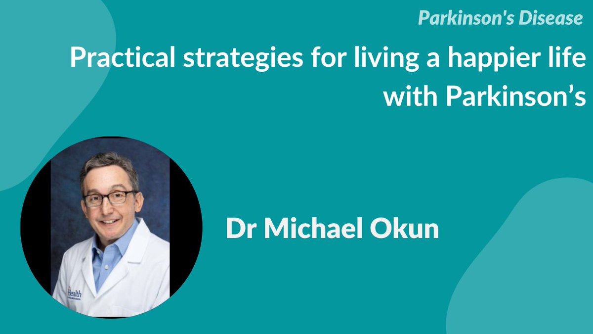 NoSilverBullet4PD (@nsb4pd) on Twitter photo We were delighted to interview <a href="/MichaelOkun/">Michael Okun</a> on the topic of "Practical strategies for a happier life with Parkinson's"
Watch it on our YouTube channel and please share so more PwP and caregivers worldwide can learn from Michael's expertise
youtube.com/watch?v=cdXPIU… We were delighted to interview <a href="/MichaelOkun/">Michael Okun</a> on the topic of "Practical strategies for a happier life with Parkinson's"
Watch it on our YouTube channel and please share so more PwP and caregivers worldwide can learn from Michael's expertise
youtube.com/watch?v=cdXPIU…