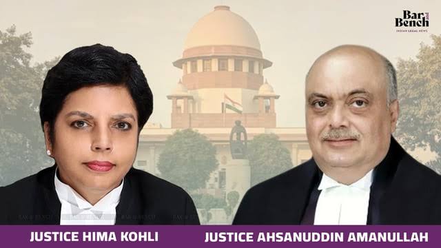 ये है Justice Hima Kohli और Ahsanuddin Amanullah इन्होंने एक फैसले से 8000 परिवारों को बर्बाद कर दिया। कड़ी मेहनत के बाद किसी तरह #UP_LEKHPAL नियुक्ति हुयी। इन्होने पूरी भर्ती पर STAY लगा दिया । ये है न्यायमूर्ति @rashtrapatibhvn @PMOIndia @AmarUjalaNews @JagranNews