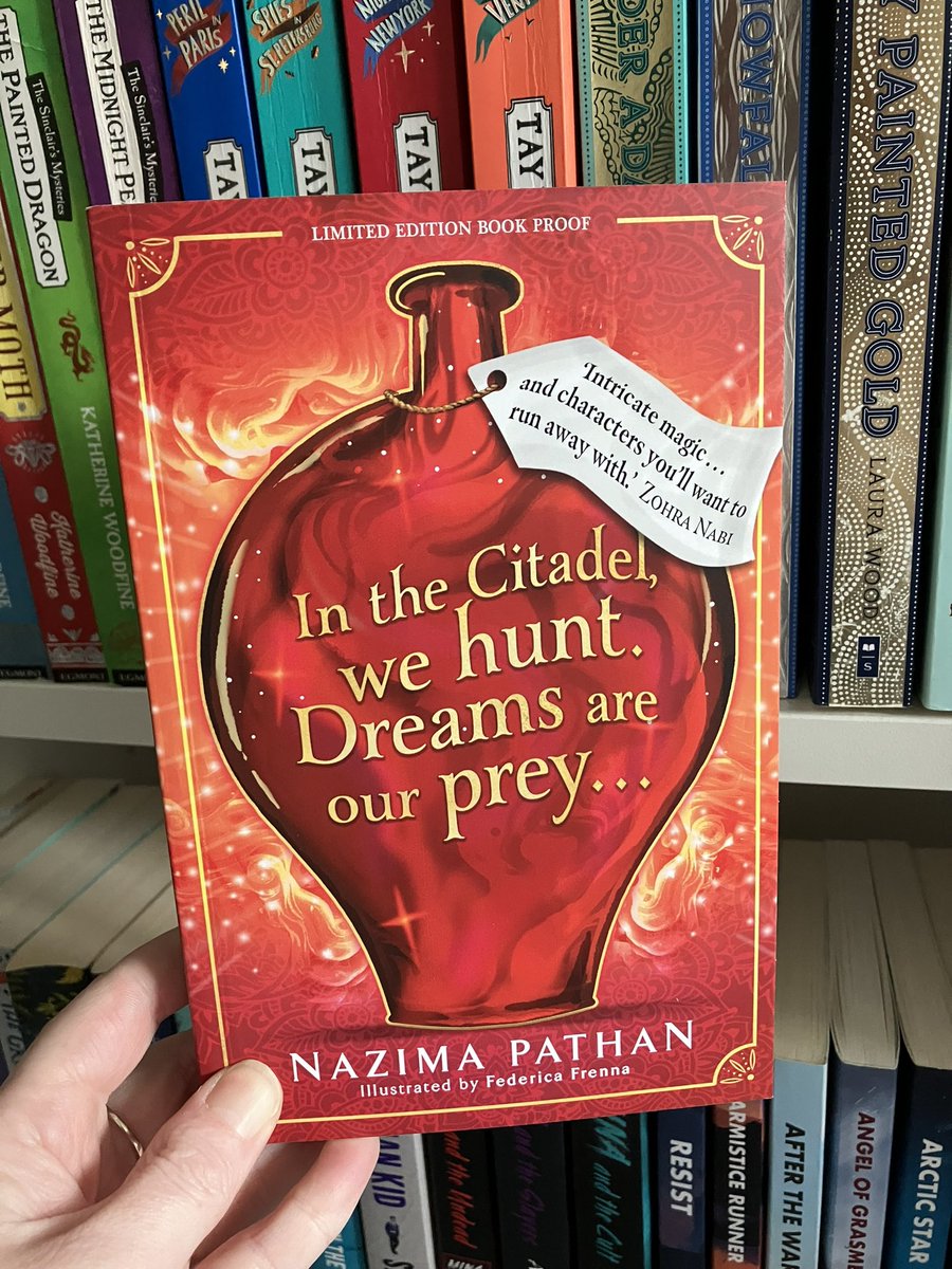 Dream Hunters by @drnazimapathan Is a wonderful middle-grade magical fantasy read in reimagined India as a young girl tries to save the king and find and rescue her parents. With wonderful characterisation and setting, this book is ace ❤️ Publishing 1st August 2024 @SimonBooks