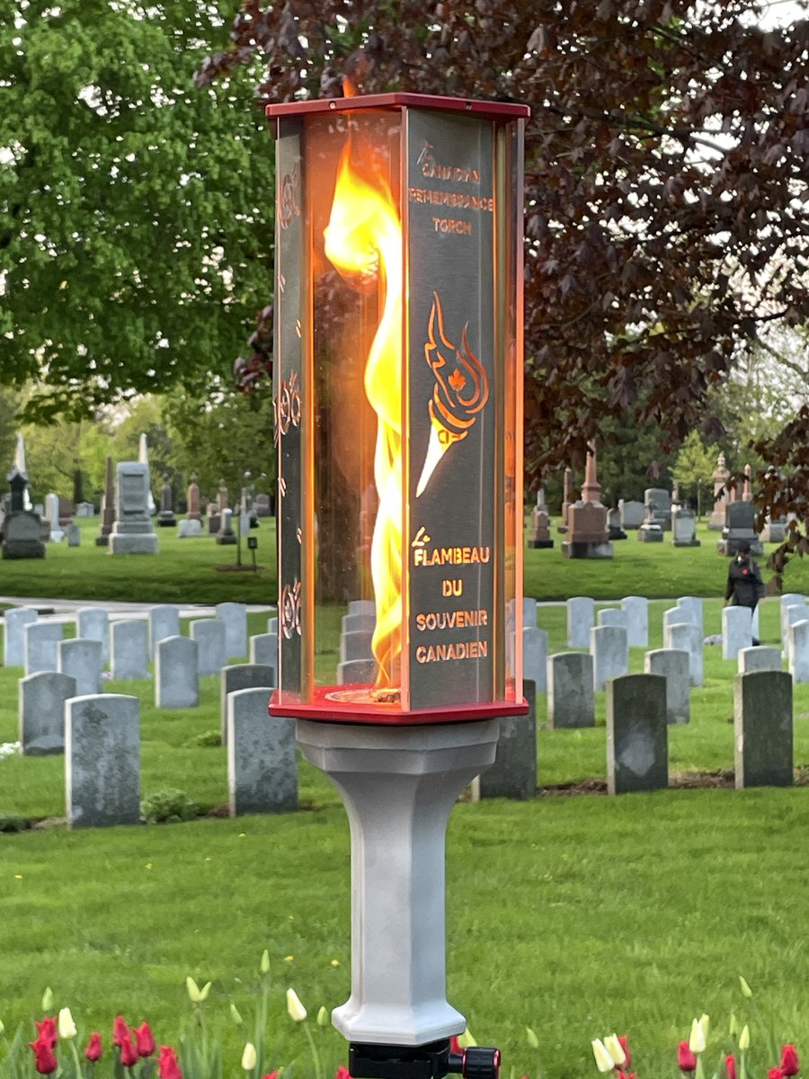 The Canadian Remembrance Torch burned brightly at Beechwood National Military Cemetery following a Veterans Affairs Canada ceremony & a cadet-led Torch procession for D-Day's upcoming 80th anniversary, June 6th.
#canadianremembrancetorch
#canadiantorch
#echoesofgratitude
#DDay80