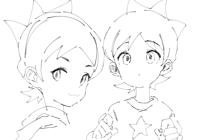 調整版でささっと落書き 