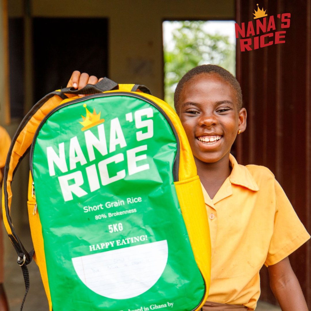 Witnessing the transformation of Nana's Rice bags into school bags for underprivileged students is truly an uplifting experience. This initiative, known as Project Smile, does much more than #recycle packaging bags - significantly contributing to SDG 4 (@SDG2030).