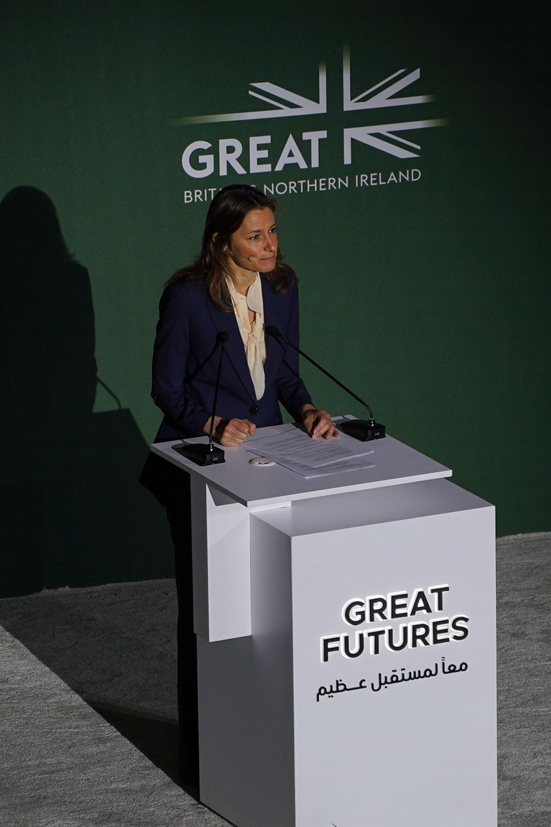 The #GREATFUTURES event marks the start of a new chapter in our relationship with Saudi Arabia. Security & prosperity🔐 Cooperation & collaboration🤝 Exchange of ideas & investment 💡 Today I laid out our plan to grasp these opportunities.