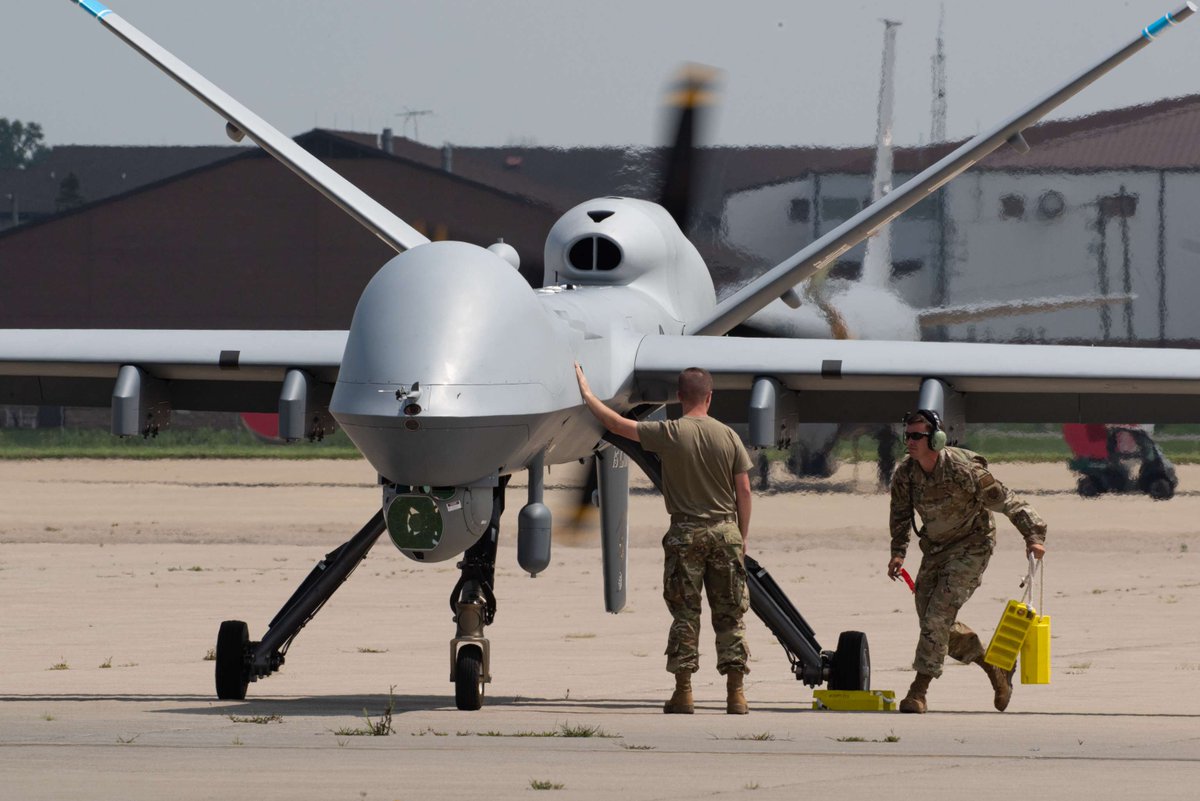 MQ-9s and other GA-ASI aircraft not only give forces an advantage in complex and dangerous environments, but they also keep their human pilots and operators out of harm’s way. #MQ9 Learn more: ow.ly/5N6r50REcHY