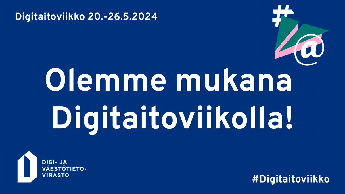 Digiloikkarit's tweet photo. Monta kiinnostavaa tilaisuutta tulevalla digitaitoviikolla. Suosikkimme ovat keskustelu aiheesta  Suomi ikääntyy ja monimuotoistuu – digi tukee meitä kaikkia?  sekä   valtakunnallisen e-Kirjaston esittäytyminen. 

#digiosallisuus
#digikuuluukaikille https://t.co/dZ3hFP8Lmu