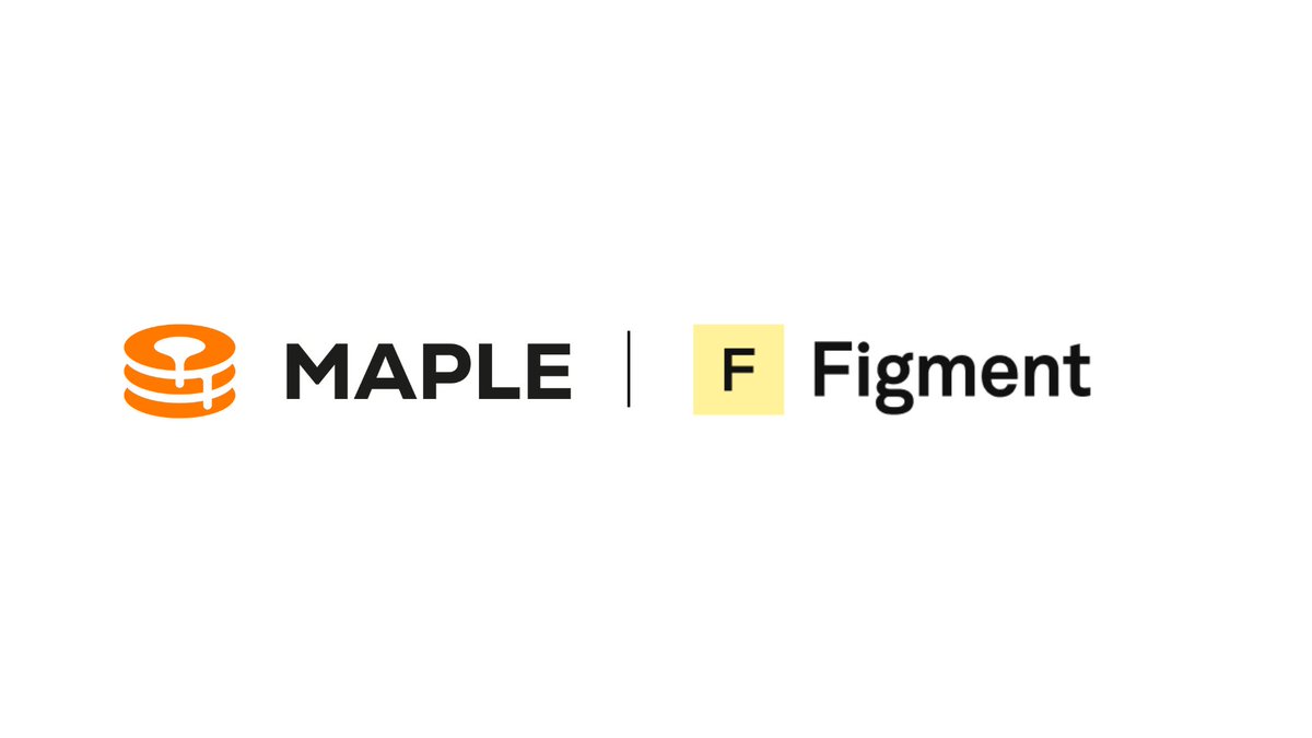 Maple is excited to announce its collaboration with @Figment_io for Institutional-Grade Solana and Ethereum staking. This enhances the yield for lenders and provides borrowers access to more competitive borrowing rates. Press release: maple.finance/news/maple-fin…