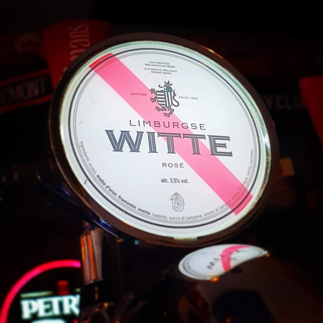 Hitting our taps today is Limburgse Witte Rosé - Cornelissen's traditional, award winning, unfiltered wheat beer with fresh raspberry juice & notes of orange & coriander... 😋 #belgianbeers #belgianbeer #belgianbeercafe #craftbeer #witbier #fruitbeer #WorcestershireHour