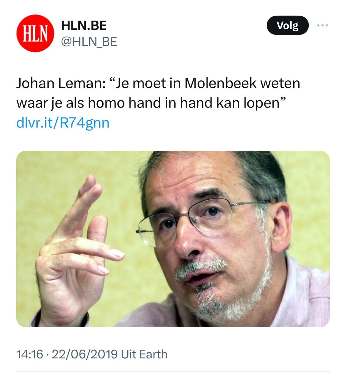 @kvanbrempt Het gevolg van 'extreem-rechts'? Nee, de homohaat is het gevolg van het ontspoorde beleid van links. Vanaf 9 juni maken we komaf met dit beleid dat de straten in onze steden in sneltempo onveilig maakt voor homo's. Door een kordater migratie- en veiligheidsbeleid.