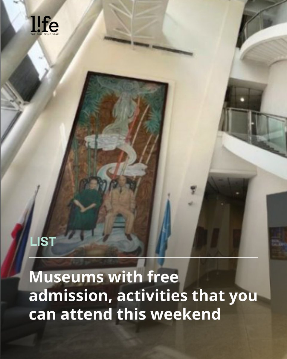 For International Museum Day, museums in the country are conducting free admissions and special activities in their spaces to encourage people to visit and learn more about art, history, and culture.

READ: tinyurl.com/2bub6cpa