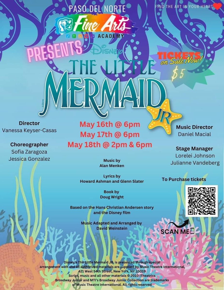 It’s showtime! Our #TeamSISD Fine Arts Academy’s are proud to present their 2024 productions! Come out and support these amazing programs! #SISDFineArts