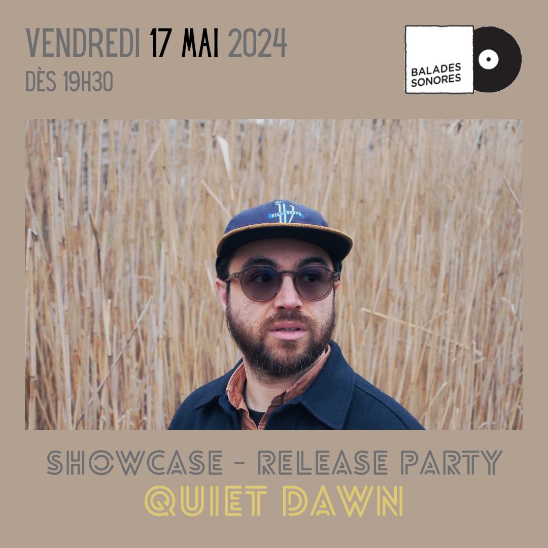 Vendredi 17 Mai, 19h30 @QuietDawnMusic à @BaladesSonores 'Celebrate' lancement d'album! baladessonores.com/event/quiet-da…