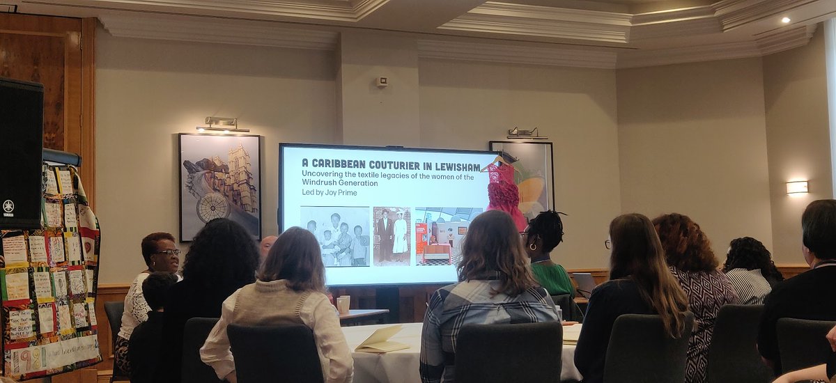 Madi Stephens (@madi__stephens) on Twitter photo A beautiful project exploring the previously unheard stories of Caribbean seamstresses in Lewisham. Outputs from this project included an immersive installation in Lewisham Shopping Centre ๐๐ฅป
<a href="/GoldsmithsUoL/">Goldsmiths, University of London</a> <a href="/WeAreLewisham/">WeAreLewisham</a> <a href="/willcenci/">Will Cenci</a> A beautiful project exploring the previously unheard stories of Caribbean seamstresses in Lewisham. Outputs from this project included an immersive installation in Lewisham Shopping Centre ๐๐ฅป
<a href="/GoldsmithsUoL/">Goldsmiths, University of London</a> <a href="/WeAreLewisham/">WeAreLewisham</a> <a href="/willcenci/">Will Cenci</a>