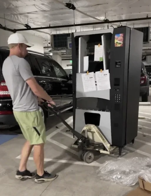 How to contact your first vending location, what to say & what contract