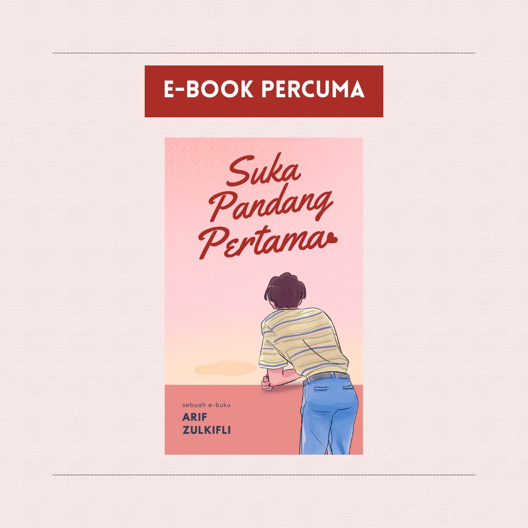 Memandangkan PBAKL tahun ni takde buku baru, jadi aku ingat nak bagi e-book free jeeee

Ini first time aku tulis genre romance. Cerita ni pun pendek je, dalam 14k words.