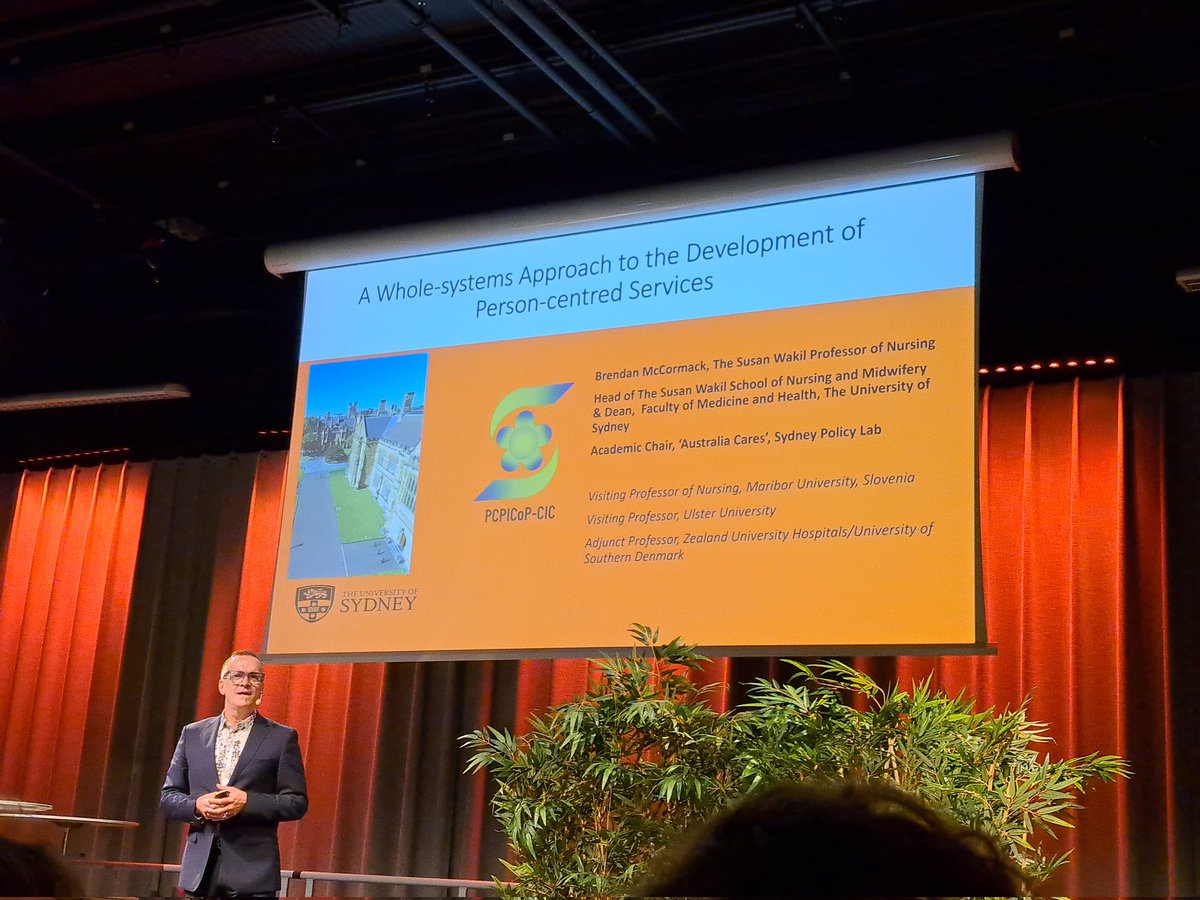 Enjoying the inaugural conference of #gcpcc2024 with an incredible speakers <a href="/ProfBrendan/">Brendan McCormack</a> #ViktoriaStein #AxelWolf  #JoakimOhlen
