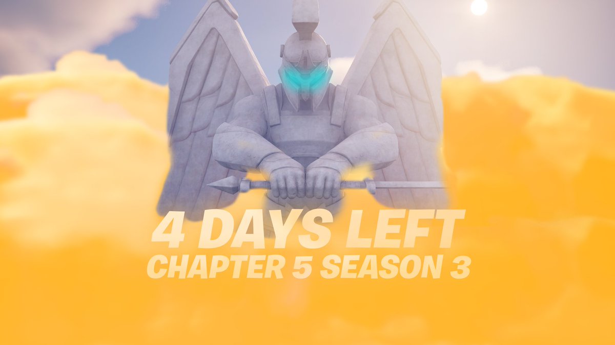 🏜️4 Days left until Chapter 5 Season 3🏜️