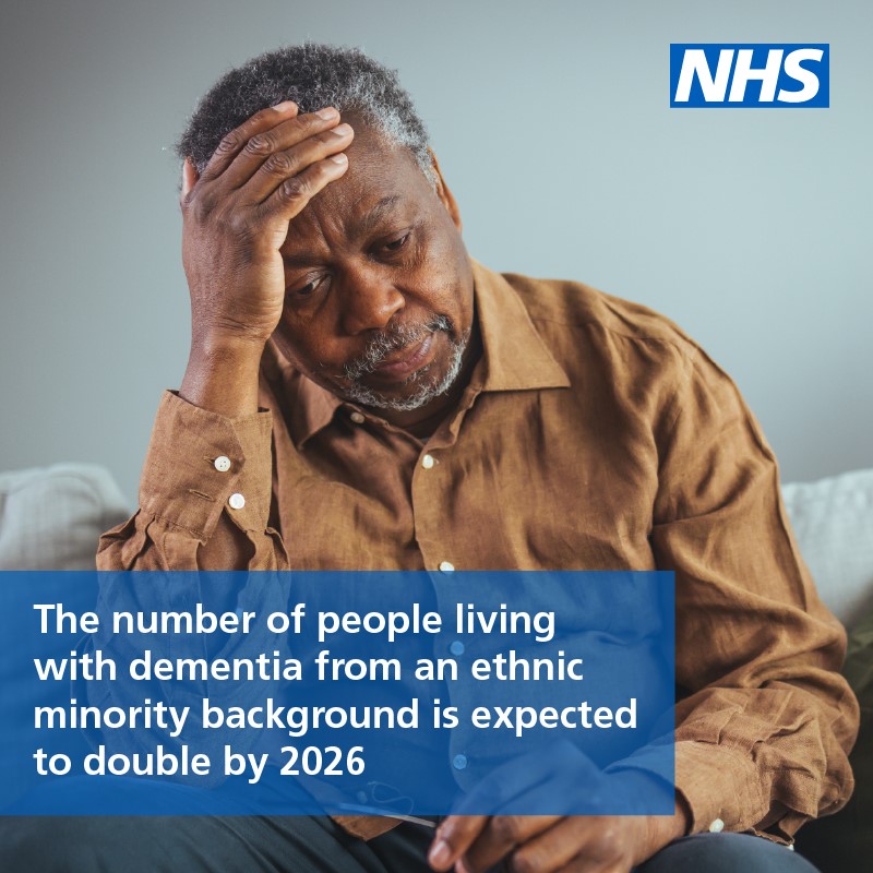 The number of people living with dementia from an ethnic minority background is expected to double by 2026.​

Complete this e-learning module to learn about the challenges some communities face and how you can better support them. elearninghub.rcpsych.ac.uk/products/NHSE_…

#DementiaActionWeek