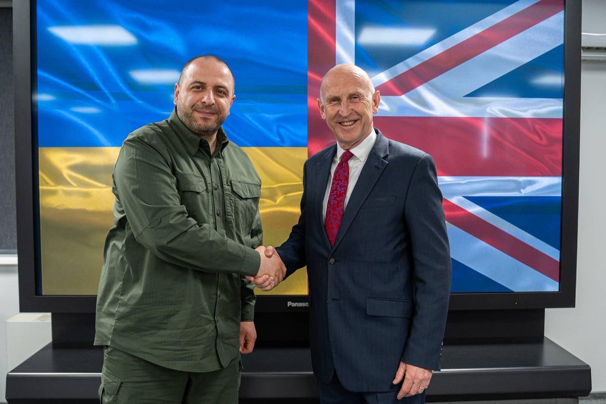 It was an honour to meet Defence Minister Umerov when in Kyiv. As I told him, Labour fully backed every UK military aid package for Ukraine and we fully back the increased commitment for this year and the years ahead. We will stand with Ukraine for as long as it takes to win.