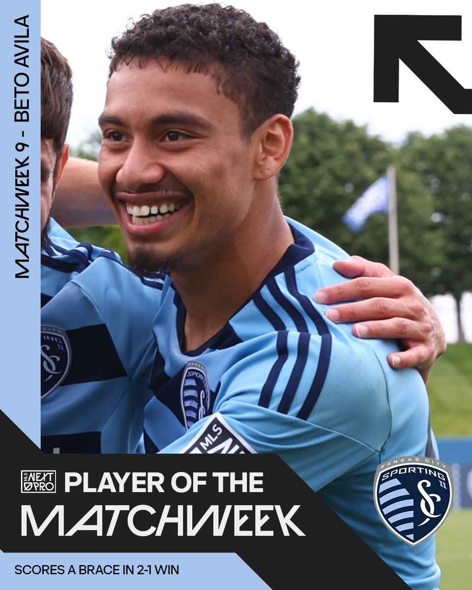 A brace to complete the comeback 💫

@SportingKCII's @Beto_avila13 is the MLS NEXT Pro Player of Matchweek 9!

📎: soc.cr/3WIWmhY