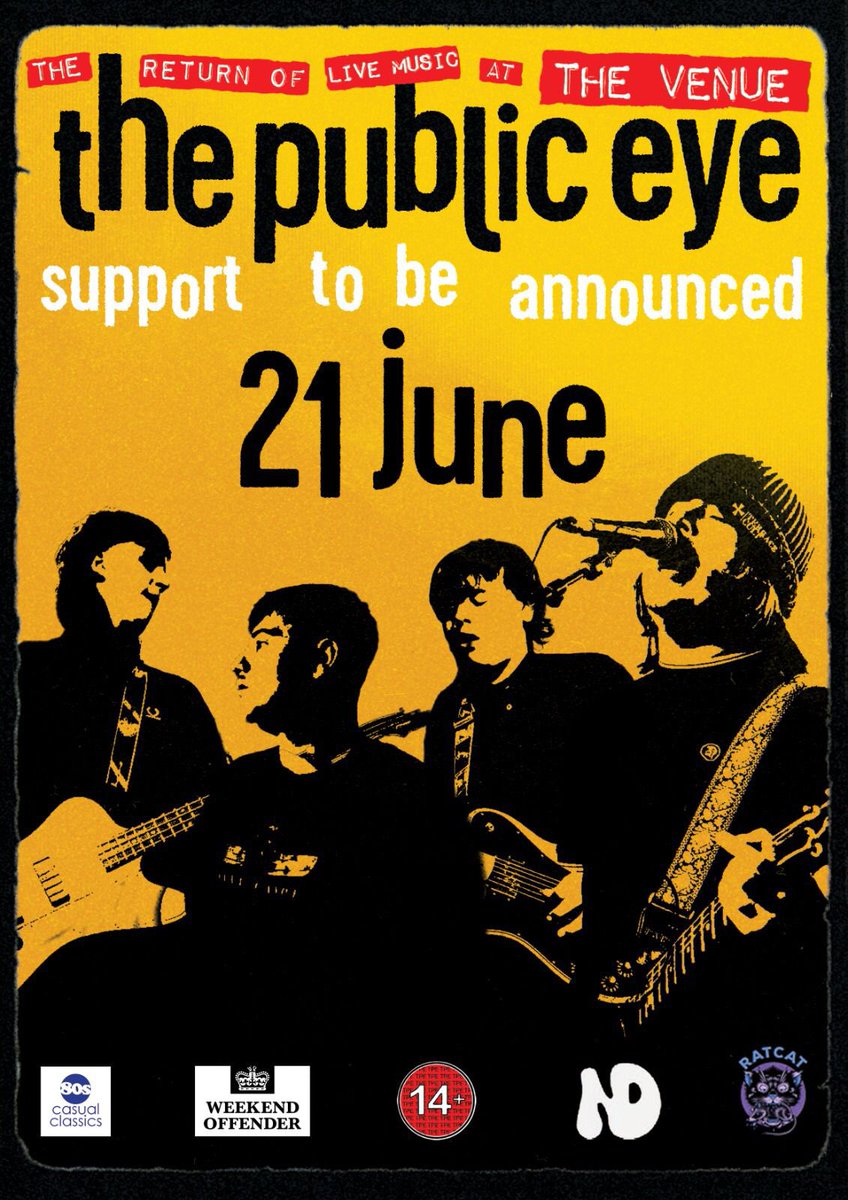 RETURN OF LIVE MUSIC AT THE VENUE?!??!

We return for our first hometown headline show in Derby for over half a year,

Tickets are out now and they’re already flying ❤️

Tickets in the link tree…