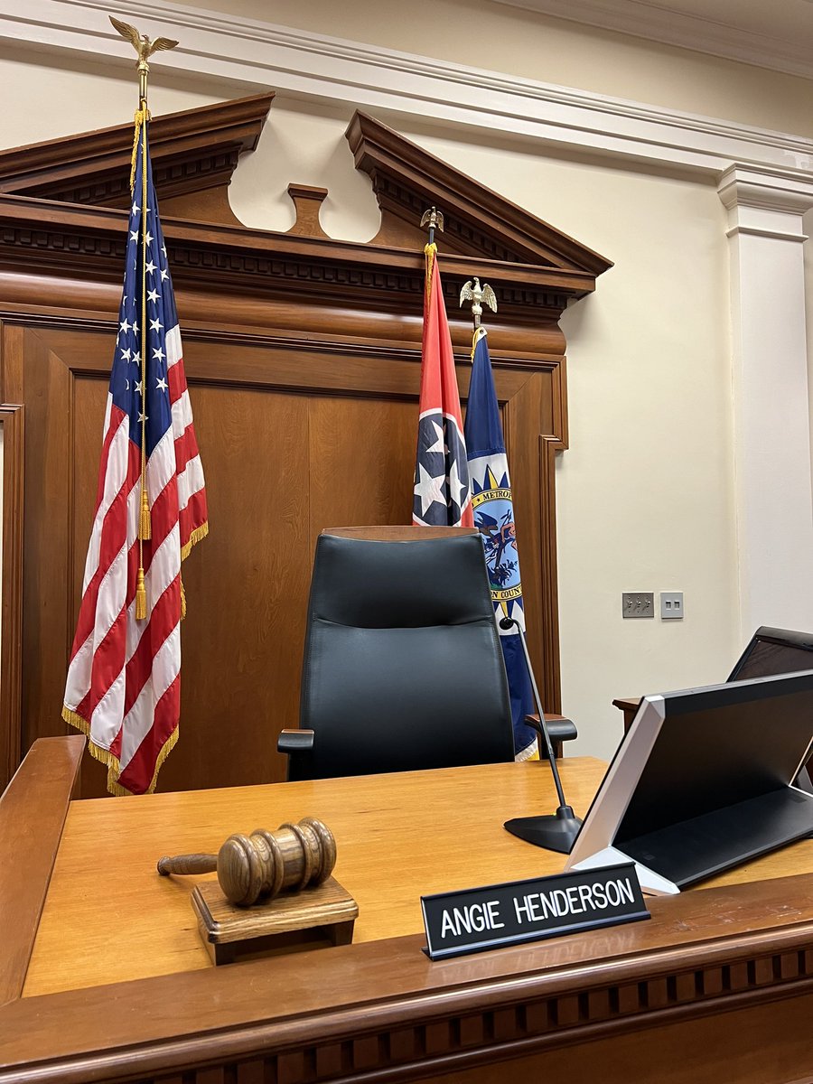 angienashville's tweet photo. ✅ Have gavel. Will travel. #MetroCouncilNash is moving to @FAIRGROUNDSNASH this morning to hear Mayor @freddieoconnell’s #StateofMetro address. Join us at 10:00 in person or online via @MNNGov #SOM2024 https://t.co/jOFrTAoIjD