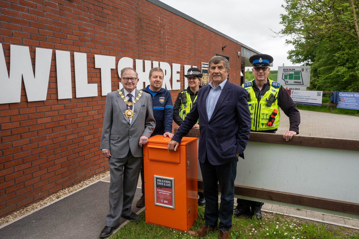 Working with @wiltshirepolice, @DevizesPolice & key partners, yesterday we supported the launch of #Sceptre - a national knife crime campaign.

wiltshirefa.com/news/2024/may/…

#ShootShoutShare