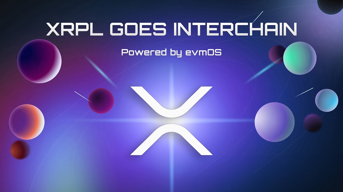 💥 @Ripple & @EvmosOrg have joined forces to build an XRP Ledger EVM sidechain! The sidechain will be built with #evmOS - a production-ready modular solution that leverages Cosmos SDK, IBC, and CometBFT to bring EVM compatibility to Web3 businesses. XRPL future is #interchain