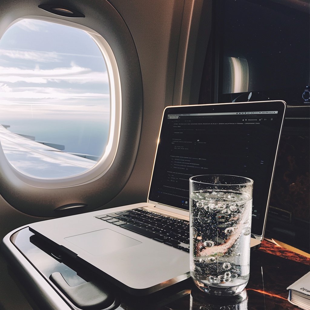 Every morning, I pretend to take a cross-country flight.

Why?                                                                                 

Because it helps me get in the zone for deep work and eliminate all distractions.

I call it the Airplane Workspace—here's how it